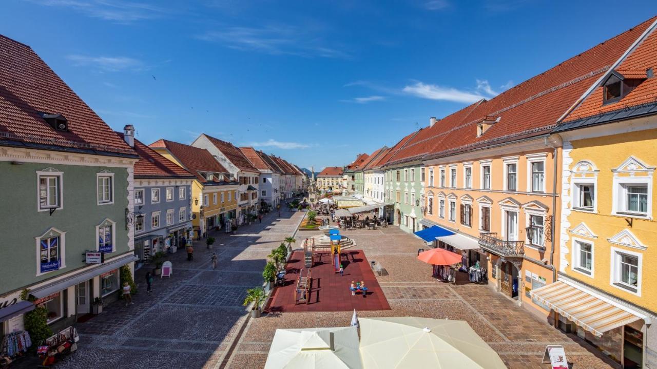 Perfekte Lage! Ganze Wohnung Burgblick Residenz Sankt Veit an der Glan Exteriér fotografie